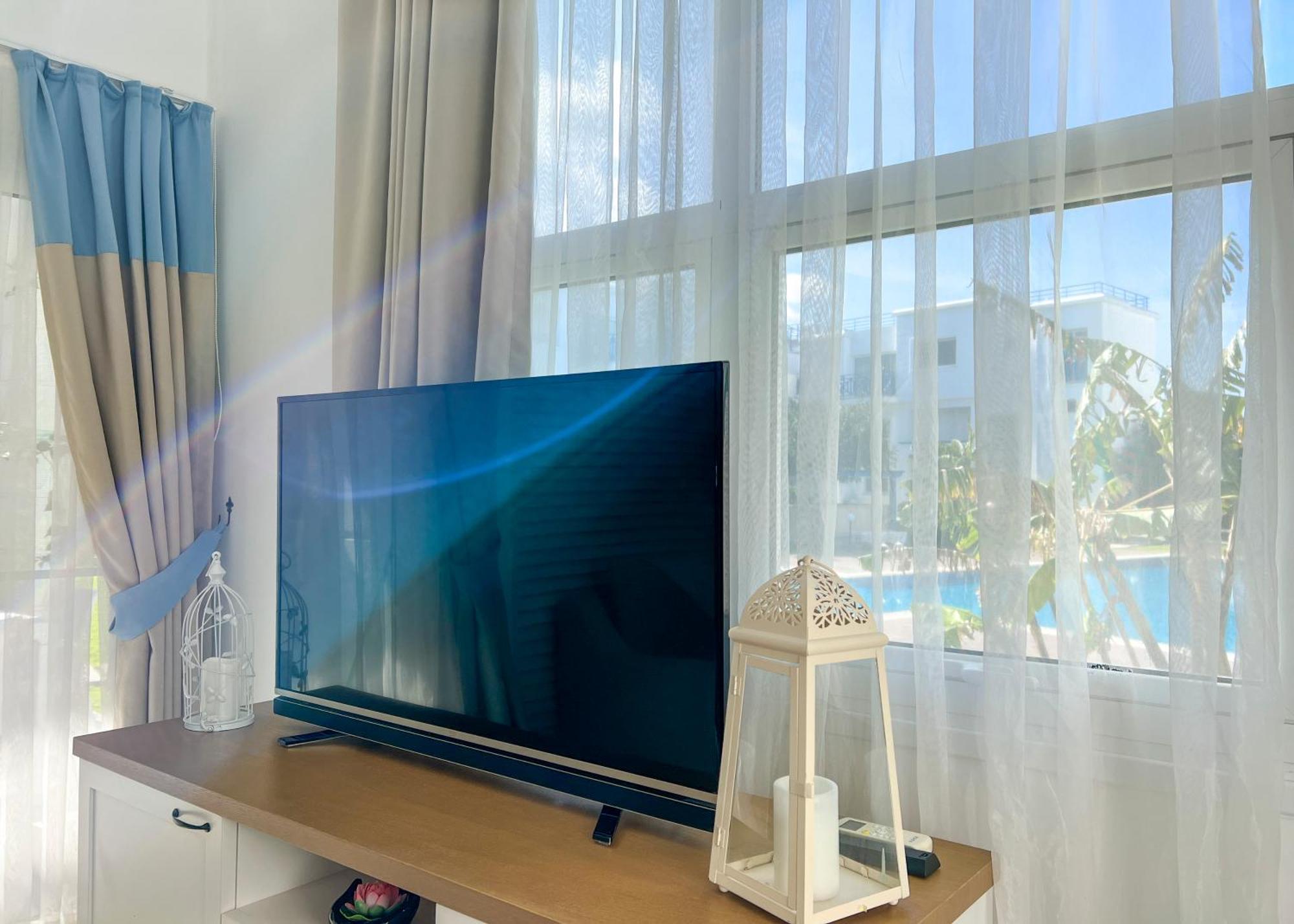 Garden Loft Apt With Pool In Alsancak Kyrenia Girne Dış mekan fotoğraf